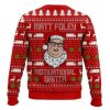 Matt Foley Saturday Night Live Motivational Santa Christmas Ugly Sweater - Image 2