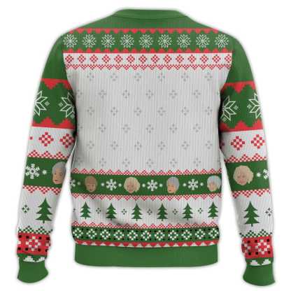 may all your christmases bea white the golden girls ugly christmas sweater 2 May All Your Christmases Bea White The Golden Girls Ugly Christmas Sweater - Image 2