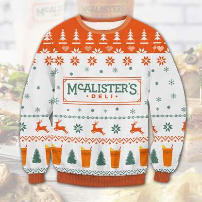 mcalisters ugly christmas sweater 1 Mcalisters Ugly Christmas Sweater - Image 1