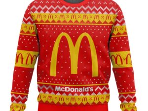 Mcdonalds Ugly Christmas Sweater Unisex - Image 1