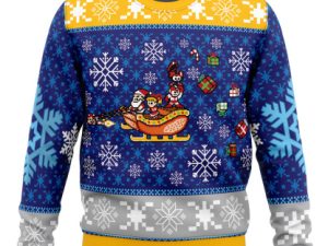 Mega Merry Christmas Mega Man Ugly Christmas Sweater - Image 1