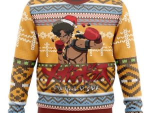Megalo Box Alt Ugly Christmas Sweater - Image 1