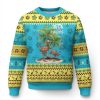 Mele Kalikimaka Ugly Christmas Sweater Deck The Palms Holiday Flamingo Beach - Image 1