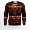 Merry Antichristmas Satan Ugly Christmas Sweater - Image 1