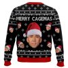 Merry Cagemas Nicolas Cage Ugly Christmas Sweater - Image 2