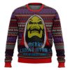 Merry Christ Myah S Skeletor Masters Of The Universe Ugly Christmas Sweater - Image 1