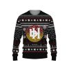 Merry Christmas 2022 Ugly Unisexl American Basil Hayden's , Hoodie, Sweatshirt-3D Sweatshirt - Image 1