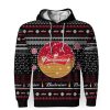 Merry Christmas 2022 Ugly Unisexl American Budweiser , Hoodie, Sweatshirt-3D Unisex Hoodie - Image 1
