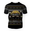 Merry Christmas 2022 Ugly Unisexl American Bushmills Irish , Hoodie, Sweatshirt-3D Unisex T-Shirt - Image 1