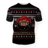 Merry Christmas 2022 Ugly Unisexl American Chivas Regal , Hoodie, Sweatshirt-3D Unisex T-Shirt - Image 1