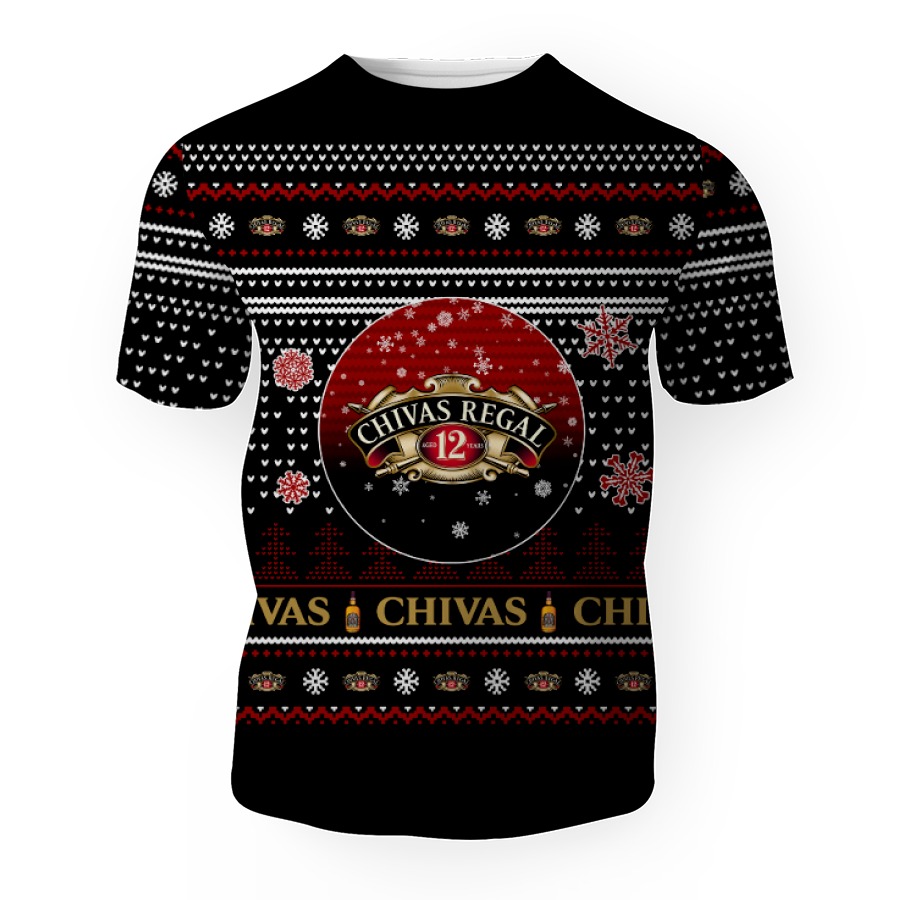 merry christmas 2022 ugly unisexl american chivas regal hoodie sweatshirt 3d unisex t shirt 1 Merry Christmas 2022 Ugly Unisexl American Chivas Regal , Hoodie, Sweatshirt-3D Unisex T-Shirt - Image 1