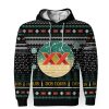 Merry Christmas 2022 Ugly Unisexl American Dos Equis , Hoodie, Sweatshirt-3D Unisex Hoodie - Image 1