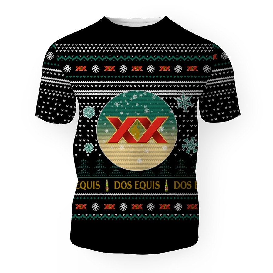 merry christmas 2022 ugly unisexl american dos equis hoodie sweatshirt 3d unisex t shirt 1 Merry Christmas 2022 Ugly Unisexl American Dos Equis , Hoodie, Sweatshirt-3D Unisex T-Shirt - Image 1