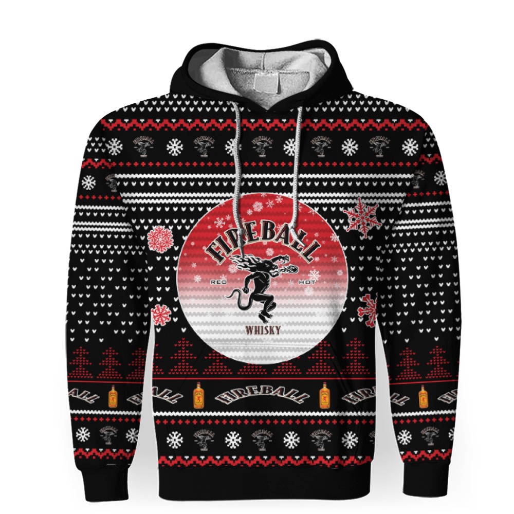merry christmas 2022 ugly unisexl american fireball hoodie sweatshirt 3d unisex hoodie 1 Merry Christmas 2022 Ugly Unisexl American Fireball , Hoodie, Sweatshirt-3D Unisex Hoodie - Image 1
