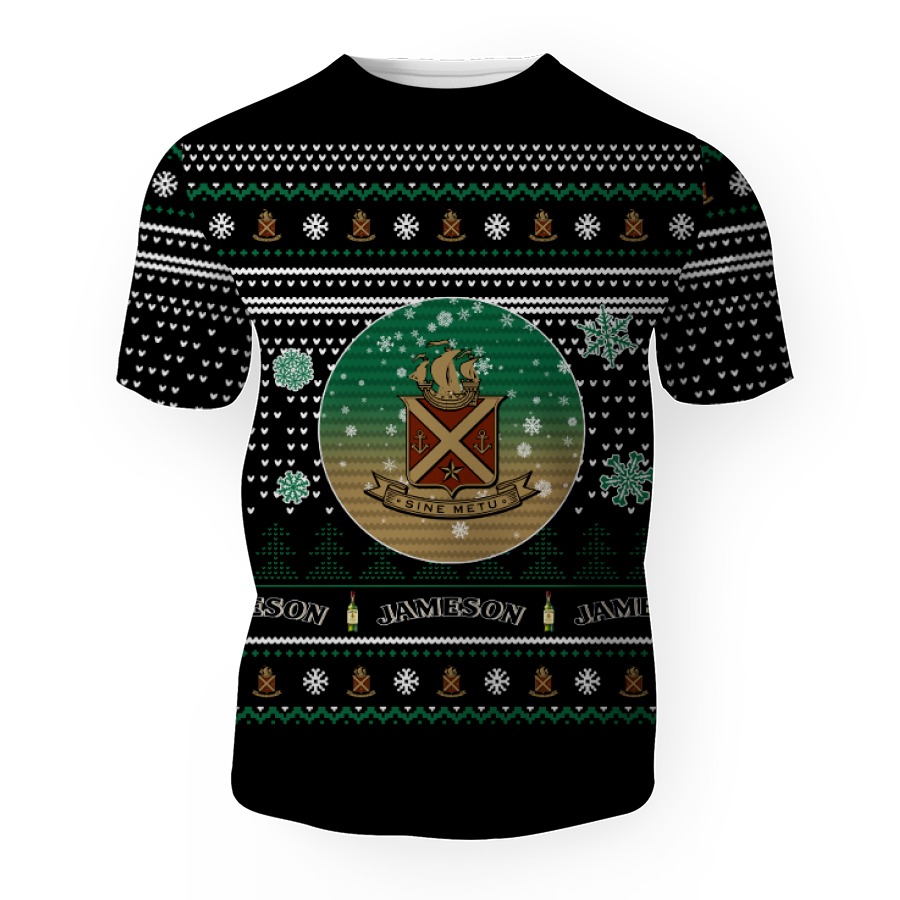 merry christmas 2022 ugly unisexl american jameson hoodie sweatshirt 3d unisex t shirt 1 Merry Christmas 2022 Ugly Unisexl American Jameson , Hoodie, Sweatshirt-3D Unisex T-Shirt - Image 1