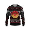 Merry Christmas 2022 Ugly Unisexl American Jim Beam , Hoodie, Sweatshirt-3D Sweatshirt - Image 1