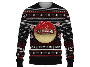 Merry Christmas 2022 Ugly Unisexl American Kilbeggan , Hoodie, Sweatshirt-3D Sweatshirt - Image 1