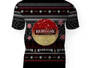 Merry Christmas 2022 Ugly Unisexl American Kilbeggan , Hoodie, Sweatshirt-3D Unisex T-Shirt - Image 1