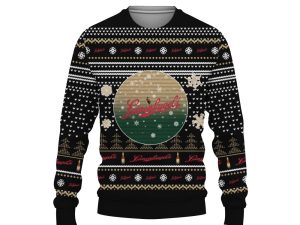 Merry Christmas 2022 Ugly Unisexl American Leinenkugel , Hoodie, Sweatshirt-3D Sweatshirt - Image 1