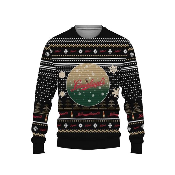 Merry Christmas 2022 Ugly Unisexl American Leinenkugel , Hoodie, Sweatshirt-3D Sweatshirt - Image 1