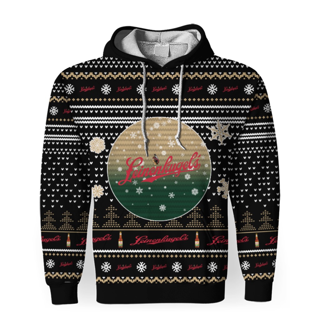 merry christmas 2022 ugly unisexl american leinenkugel hoodie sweatshirt 3d unisex hoodie 1 Merry Christmas 2022 Ugly Unisexl American Leinenkugel , Hoodie, Sweatshirt-3D Unisex Hoodie - Image 1