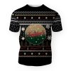 Merry Christmas 2022 Ugly Unisexl American Leinenkugel , Hoodie, Sweatshirt-3D Unisex T-Shirt - Image 1