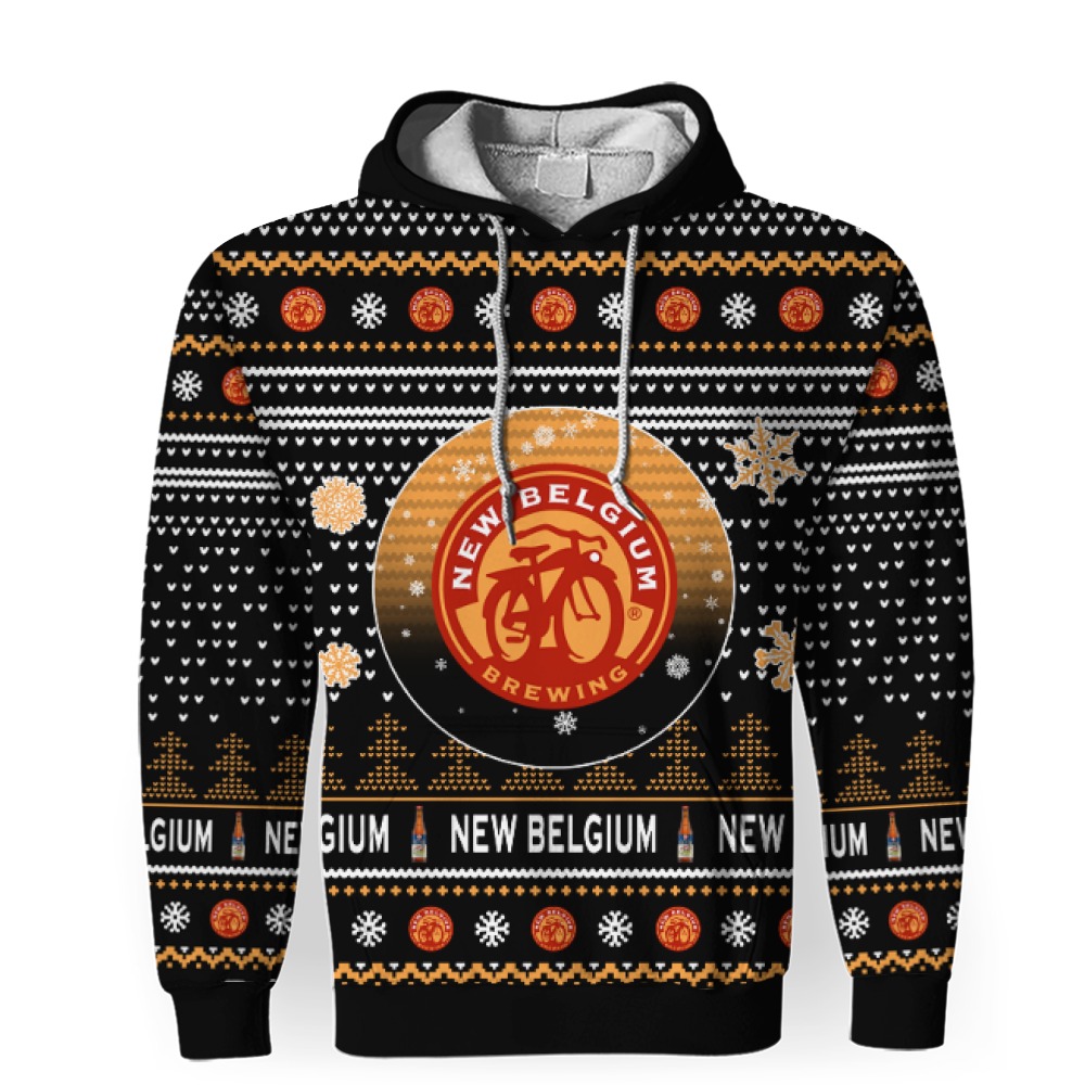 merry christmas 2022 ugly unisexl american new belgium brewing hoodie sweatshirt 3d unisex hoodie 1 Merry Christmas 2022 Ugly Unisexl American New Belgium Brewing , Hoodie, Sweatshirt-3D Unisex Hoodie - Image 1
