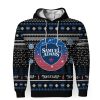 Merry Christmas 2022 Ugly Unisexl American Samuel Adams , Hoodie, Sweatshirt-3D Unisex Hoodie - Image 1