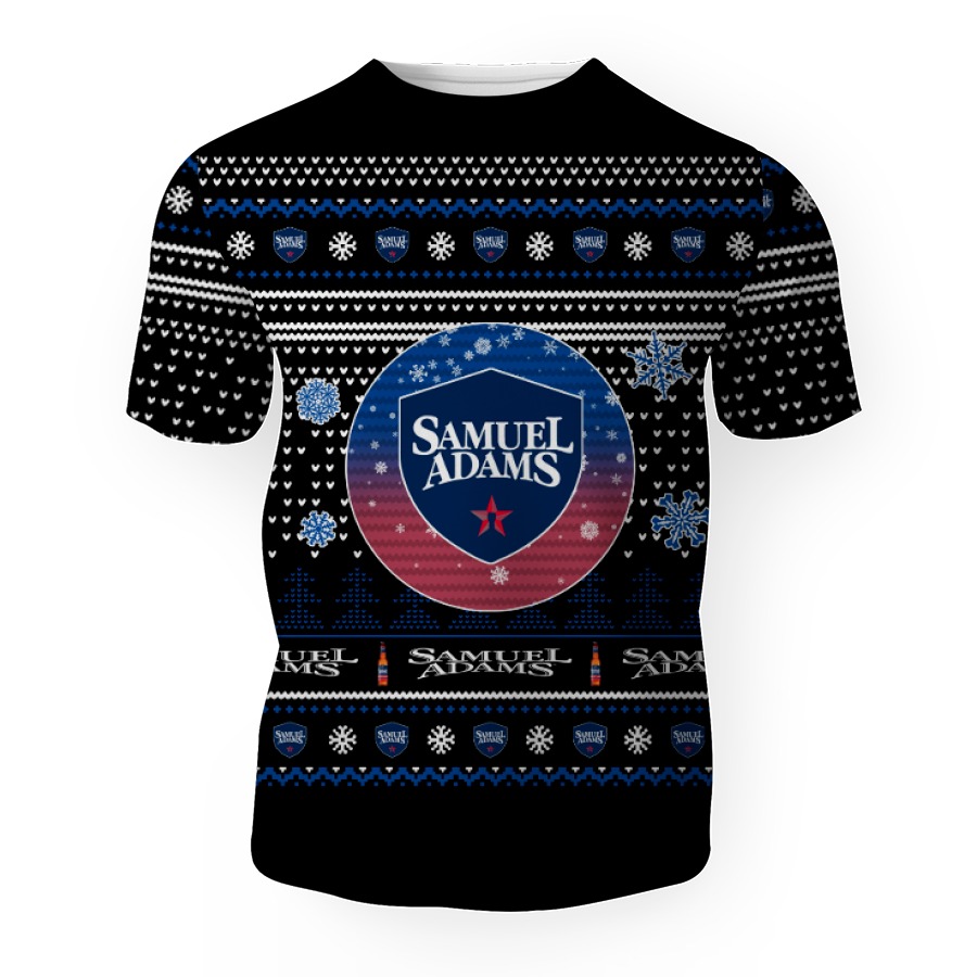 merry christmas 2022 ugly unisexl american samuel adams hoodie sweatshirt 3d unisex t shirt 1 Merry Christmas 2022 Ugly Unisexl American Samuel Adams , Hoodie, Sweatshirt-3D Unisex T-Shirt - Image 1