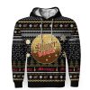 Merry Christmas 2022 Ugly Unisexl American Shiner Bock , Hoodie, Sweatshirt-3D Unisex Hoodie - Image 1