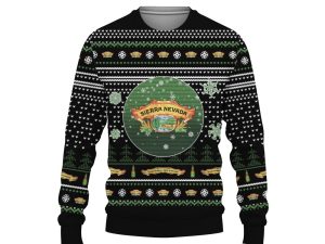 Merry Christmas 2022 Ugly Unisexl American Sierra Nevada , Hoodie, Sweatshirt-3D Sweatshirt - Image 1
