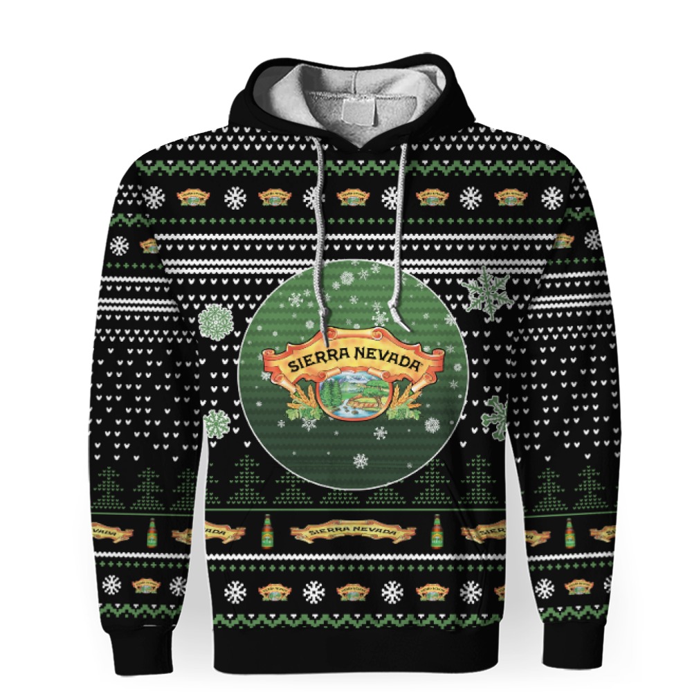 merry christmas 2022 ugly unisexl american sierra nevada hoodie sweatshirt 3d unisex hoodie 1 Merry Christmas 2022 Ugly Unisexl American Sierra Nevada , Hoodie, Sweatshirt-3D Unisex Hoodie - Image 1