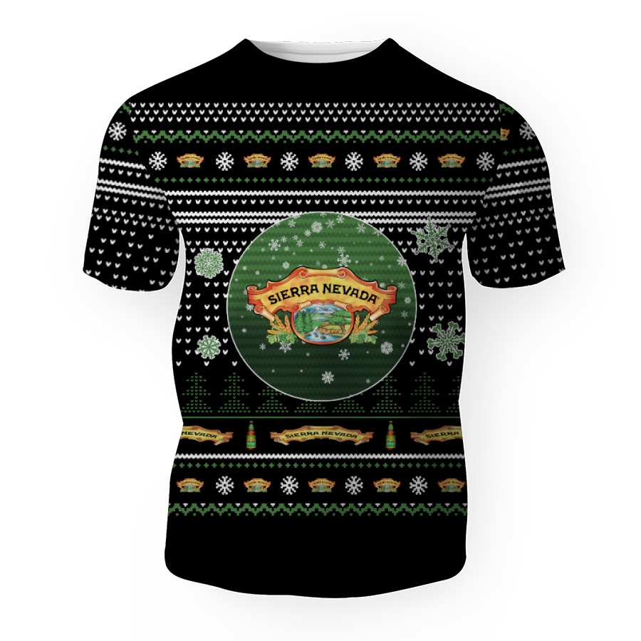 merry christmas 2022 ugly unisexl american sierra nevada hoodie sweatshirt 3d unisex t shirt 1 Merry Christmas 2022 Ugly Unisexl American Sierra Nevada , Hoodie, Sweatshirt-3D Unisex T-Shirt - Image 1