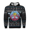 Merry Christmas 2022 Ugly Unisexl American Victory Golden Monkey , Hoodie, Sweatshirt-3D Unisex Hoodie - Image 1