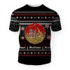 Merry Christmas 2022 Ugly Unisexl American Wild Turkey , Hoodie, Sweatshirt-3D Unisex T-Shirt - Image 1