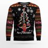 Merry Christmas Firefighter Ugly Christmas Sweater - Image 1