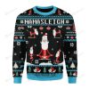 Merry Christmas Gearhomies Namasleigh Santa Ugly Christmas Sweater - Image 1