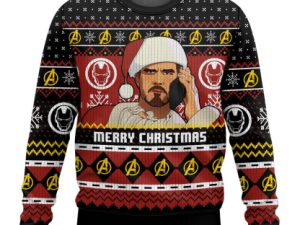 Merry Christmas Irm Ugly Christmas Sweater - Image 1