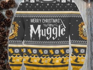 Merry Christmas Muggle Ugly Christmas Sweater - Image 1