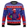 Merry Christmas Spider Man Ugly Christmas Sweater - Image 1