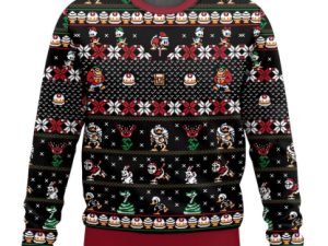 Merry Christmas Uncle Scrooge Ducktales Ugly Christmas Sweater Holiday Gift - Image 1