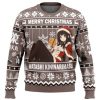Merry Christmas Watashi Kininarimasu Hyouka Ugly Christmas Sweater - Image 1