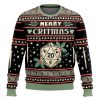 Merry Critmas Dungeons Dragons Ugly Christmas Sweater - Image 1