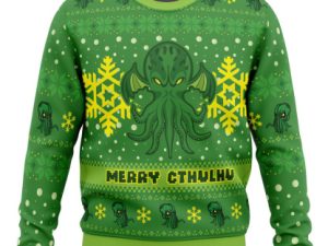 Merry Cthulhu Ugly Christmas Sweater - Image 1