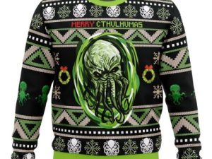 Merry Cthulhumas Cthulhu Ugly Christmas Sweater - Image 1