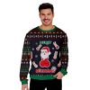 Merry Dickmas Funny Ugly Christmas Sweater - Image 2