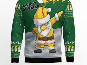 Merry Hitsmas Ugly Christmas Sweater - Image 1