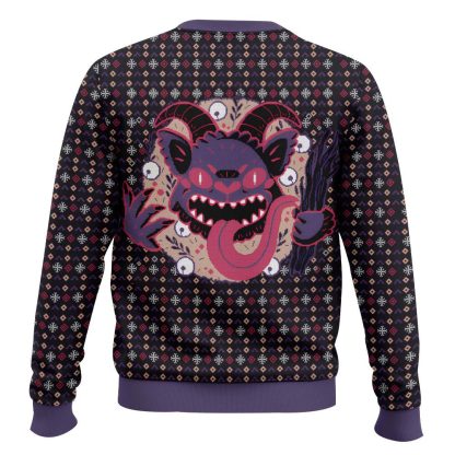 merry krampus ugly christmas sweater holiday gift 2 Merry Krampus Ugly Christmas Sweater Holiday Gift - Image 2
