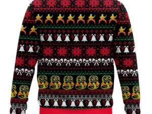 Merry Kreesemas Cobra Kai Ugly Xmas Sweater - Image 1