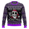 Merry Nightmare Christmas The Nightmare Before Ugly Christmas Sweater - Image 1